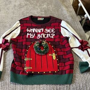 Spencer's Men’s Christmas Ugly Holiday Sweater